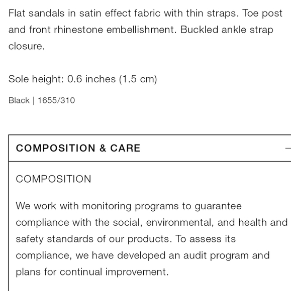 Zara Embellished Flat Sandals US 7.5 / EU 38 - Picture 9 of 9